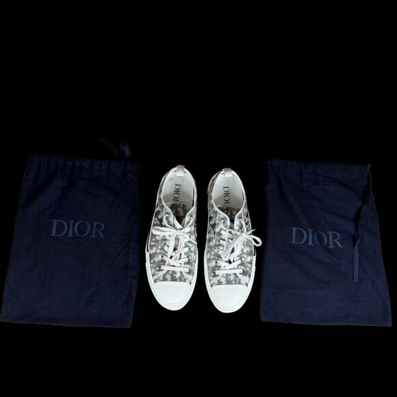 Authentic DIOR Grey/White Men's Sneaker - Size 12 - Picture 11 of 11